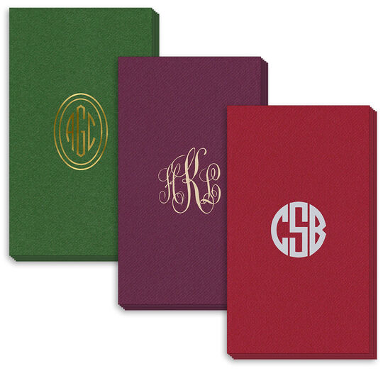 Design Your Own Monogram Linen Like Guest Towels